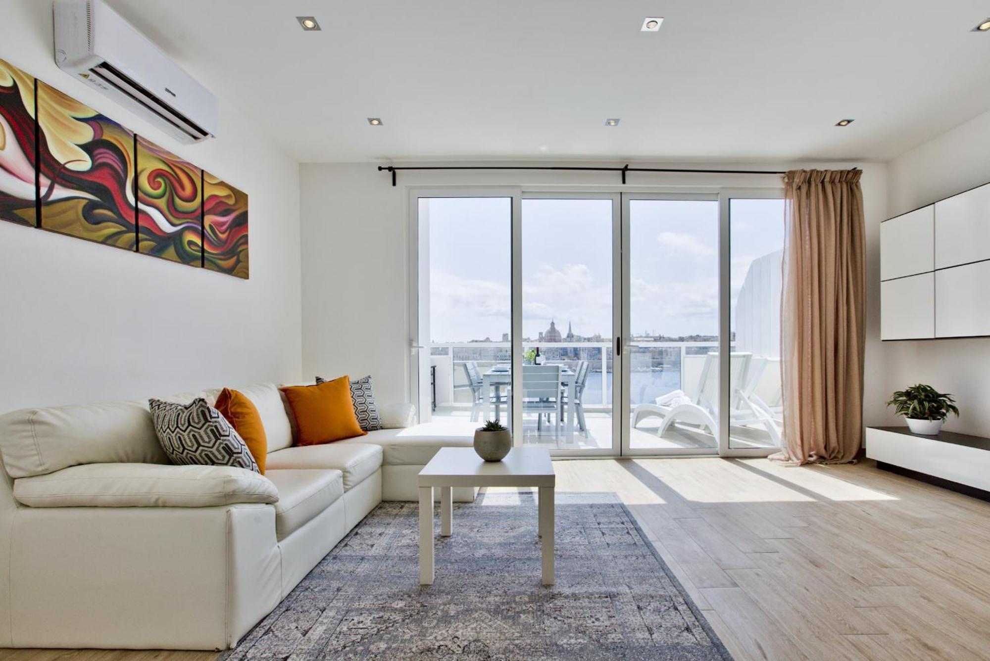 Bastions Seaview Apartments And Duplex Penthouse In Sliema By Shortletsmalta Екстер'єр фото