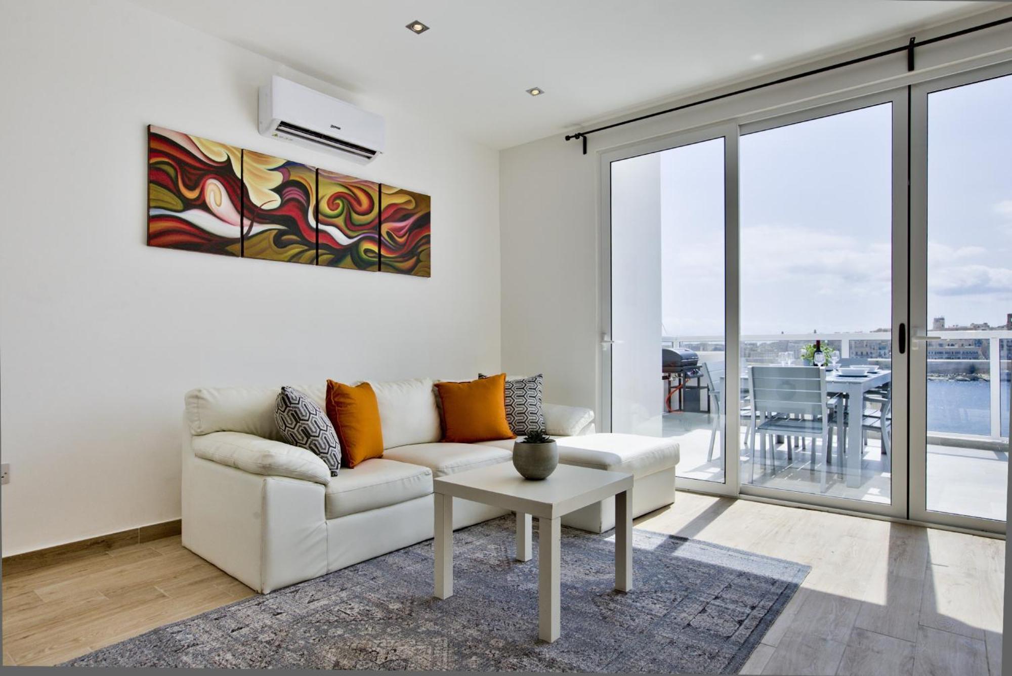 Bastions Seaview Apartments And Duplex Penthouse In Sliema By Shortletsmalta Екстер'єр фото
